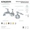 Kingston Brass KS1160NL 8" Widespread Bathroom Faucet, Matte Black KS1160NL - alternate 3